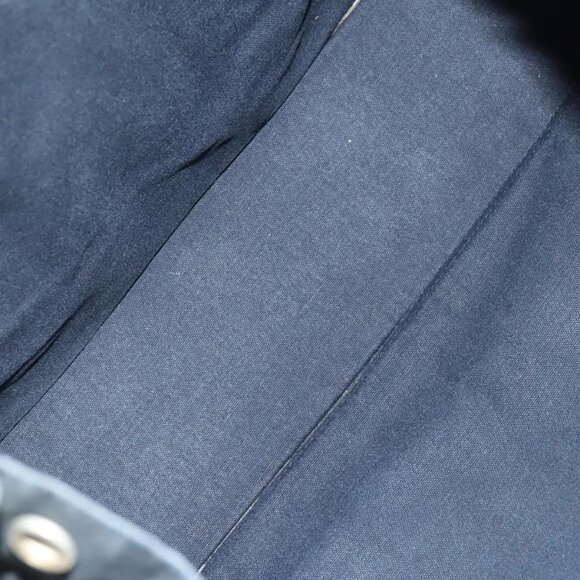 HERMES Fourre Tout MM Tote Bag Canvas 2Set Navy Black - Picture 15 of 16